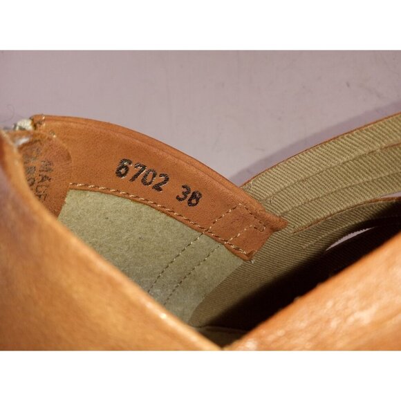 Free People Womens Boots Brown Lost Valley Ankle Bootie Leather Pointed Toe 7.5 - Picture 9 of 9